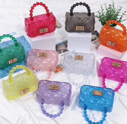 Mini Clear Jelly Totes